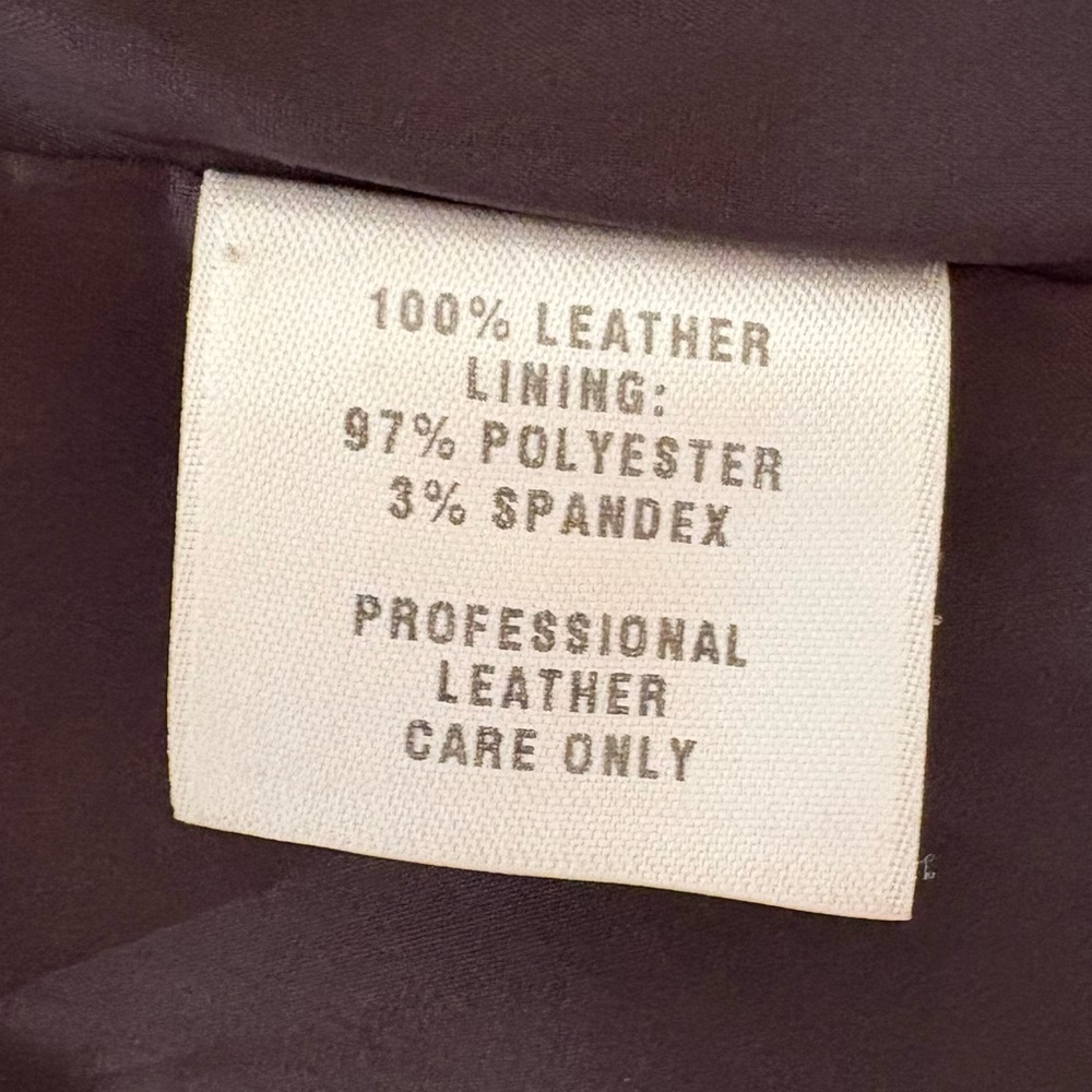 St. John Sport by Marie Gray black leather jacket - Picture 9 of 14